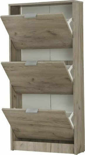 Suport pentru pantofi Base 13 cu 3 Rafturi Maro L58xW18xH119cm
