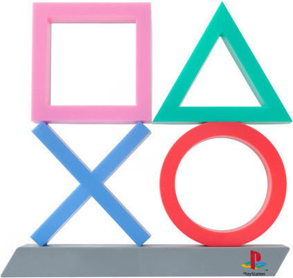 Paladone Παιδικό Διακοσμητικό Φωτιστικό PlayStation Icons XL Πολύχρωμο 30x30x6εκ.