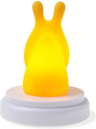 Alecto Baby Led Kids Decorative Lamp Innocent Dog Yellow 12x12x15εκ.