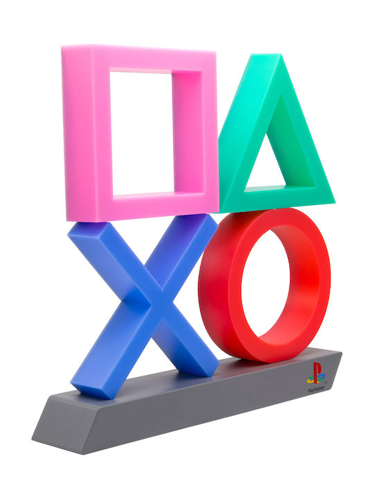 Paladone Kids Decorative Lamp PlayStation Icons XL Multicolour 30x30x6εκ.