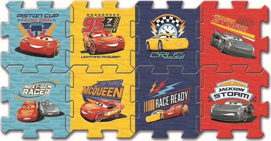 Trefl Interactive Floor Puzzle Cars 3 Foam Puzzle 8 Pieces
