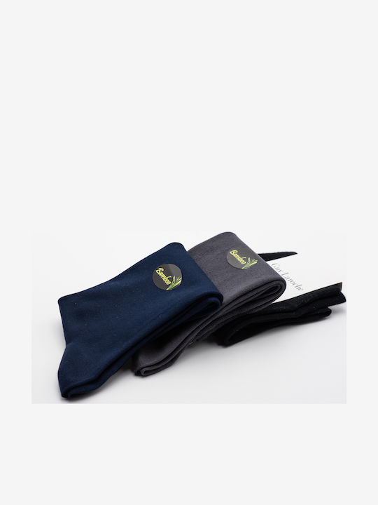 Guy Laroche Ανδρικές Μονόχρωμες Κάλτσες Navy Blue