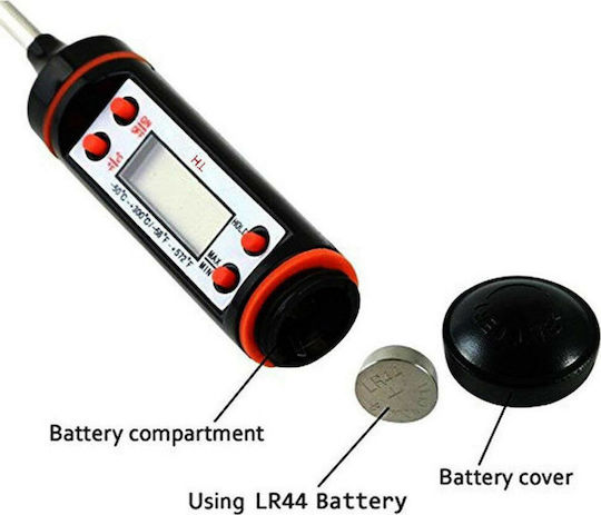 Media Wave Digital Thermometer Kochen mit Nadel +50°C / +300°C
