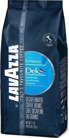 Lavazza Espresso Coffee Decaffeine CAFFE CREMA Whole Beans 500gr