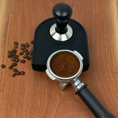 Karni Tamper with Flat Surface 55mm in Black Color