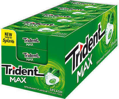 Trident Max mit Geschmack Minze spritzen Ohne Zuckerzusatz 16Stück 22gr