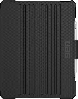 UAG Metropolis Flip Cover Piele artificială / Plastic Rezistentă Negru (iPad Pro 2021 12.9") 122946114040