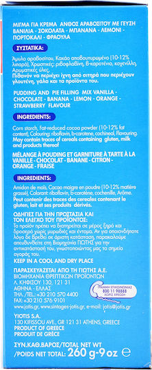 Giotis Mix for Pastry Cream Cornflower 260gr