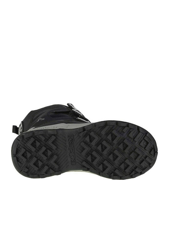 Vipos Tex Kinder-Schneestiefeletten mit Klettverschluss Schwarz