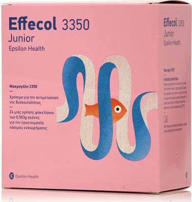 Epsilon Health Effecol 3350 Junior Ειδικό Συμπλήρωμα Διατροφής 24 φακελίσκοι