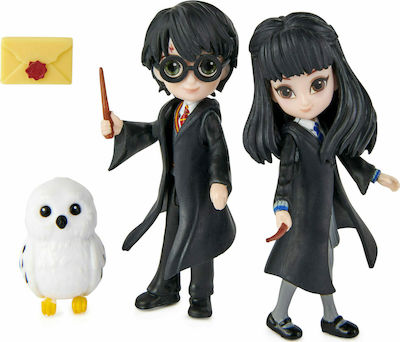 Spin Master Jucărie Miniatură Wizarding World Magical Minis Harry Potter and Cho Chang Friendship Set pentru 5+ Ani