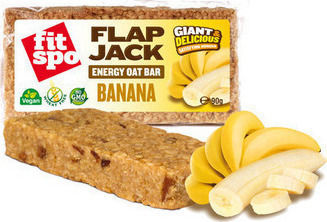 Fit Spo Energie Hafer Flapjack mit Banane 90g