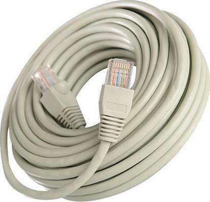 Eurolamp U/UTP Cat.6e (High Speed) Καλώδιο Δικτύου Ethernet 5m Γκρι
