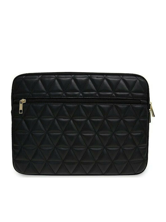 Guess Quilted Θήκη για Laptop 13" σε Μαύρο χρώμα