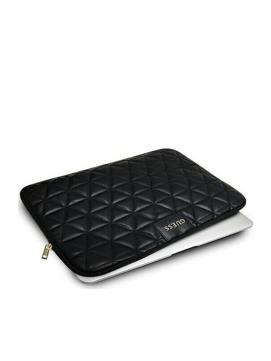 Guess Quilted Θήκη για Laptop 13" σε Μαύρο χρώμα