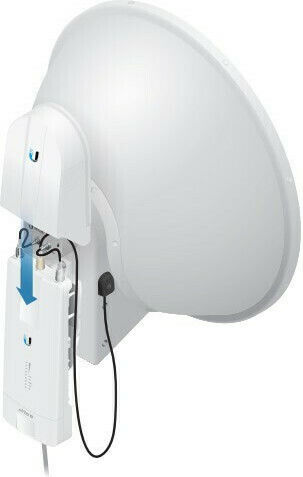 Ubiquiti airFiber X 5G23-S45 Εξωτερική Κεραία WiFi Παραβολική 23dBi με σύνδεση Ethernet