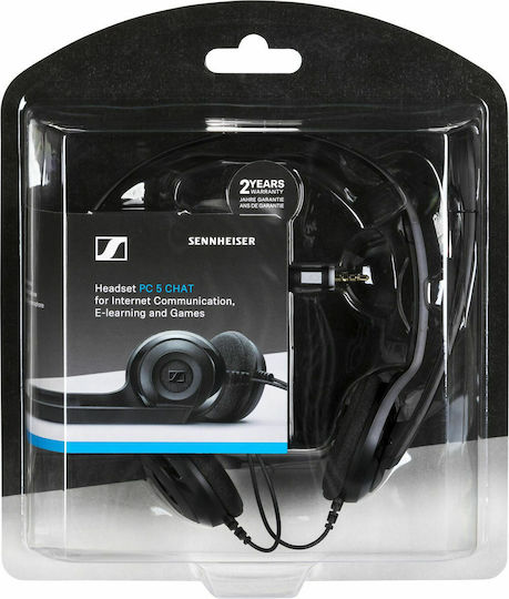 Sennheiser PC 5 On Ear Multimedia Headphone with Microphone 3.5mm Jack