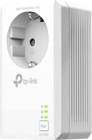TP-LINK TL-PA7027P KIT v1 Powerline Double Wired with Passthrough Socket and 2 Gigabit Ethernet Ports