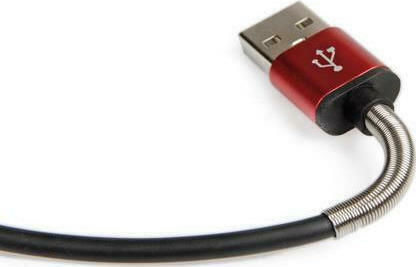 Lampa Regular Cablu USB la Lightning / micro USB cu mai multe porturi Roșu 2m (38841)
