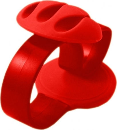 GRAB N GO Silicone Cable Holder Κόκκινο 1τμχ