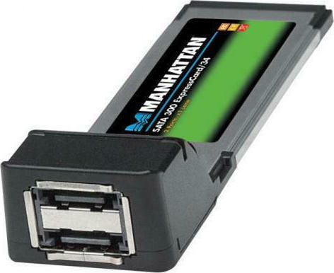 Manhattan ExpressCard σε SATA 2X