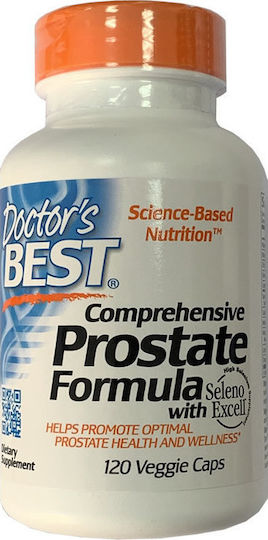 Doctor's Best Comprehensive Prostate Formula Ergänzung für die Prostatagesundheit 120 Mützen