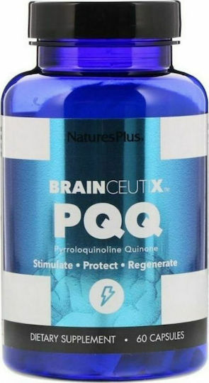 Nature's Plus BrainCeutix PQQ Ergänzung für das Gedächtnis 60 Mützen