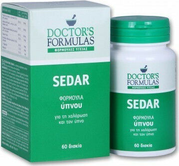 Doctor's Formulas Sedar Συμπλήρωμα για τον Ύπνο 60 ταμπλέτες