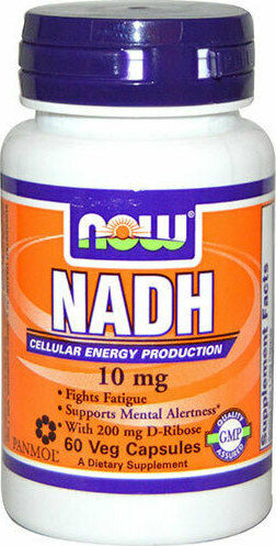 Now Foods NADH 10mg 10mg 60 φυτικές κάψουλες