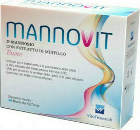 VR Medical MannoVit Special Food Supplement 4g 14 Sachets