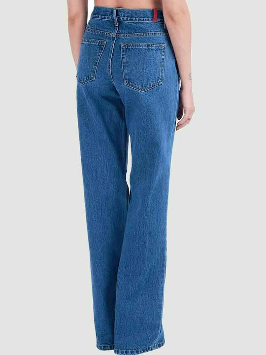 Salt & Pepper Jeans Marissa Buttons Ψηλόμεσο Γυναικείο Jean Παντελόνι