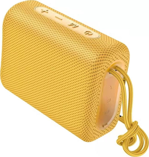 Borofone BR18 Sports Bluetooth Speaker 5W with Radio and Battery Life up to 2 hours Gold