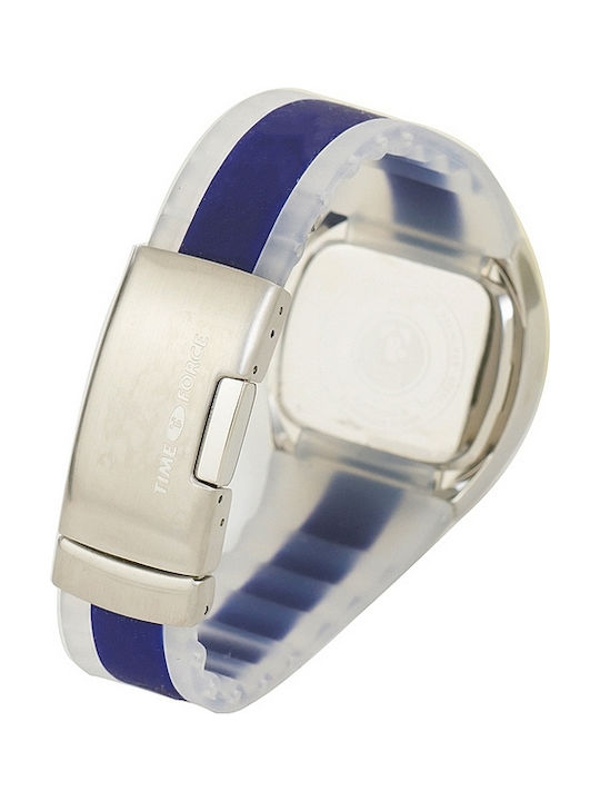 Time Force Γυναικείο Ρολόι 33mm Μπαταρίας με Καουτσούκ Λουράκι