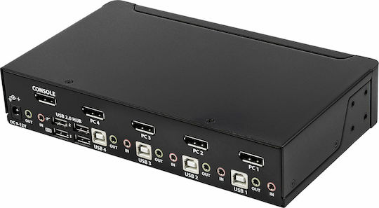 StarTech 4 Port DisplayPort KVM Switch - 4K 60Hz
