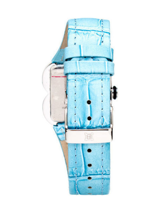 Laura Biagiotti Watch with Blue Leather Strap