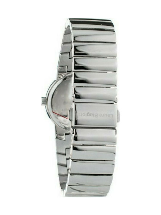 Laura Biagiotti Uhr mit Silber Metallarmband LB0050L-03M