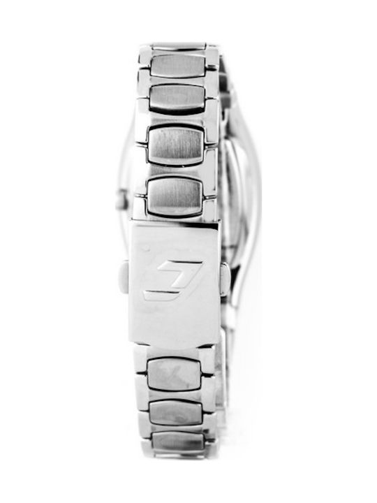 Chronotech Watch with Silver Metal Bracelet CT7932L-52M