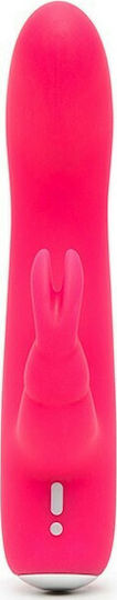 Happy Rabbit Mini Rabbit Vibrator Iepurele 15.2cm Roz