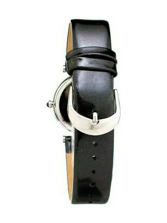 Laura Biagiotti Watch with Black Leather Strap LB0012L-06