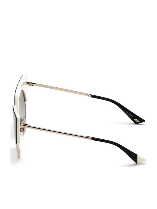 Web Women's Sunglasses with Black Frame and Gray Lens WE0229 05C
