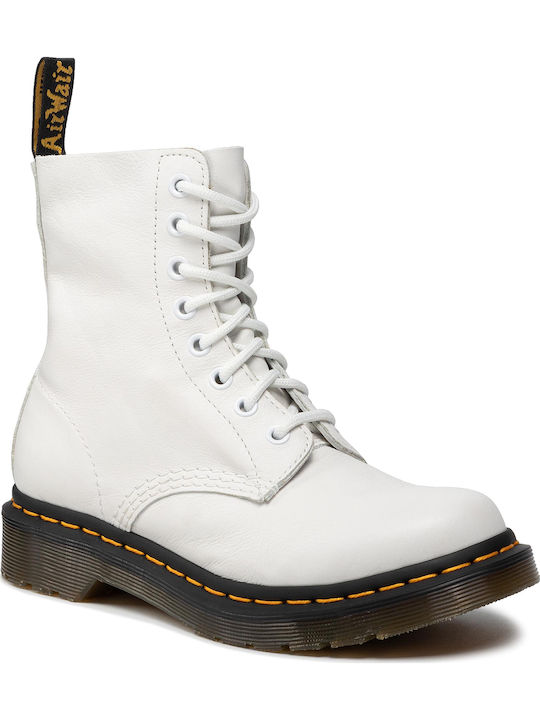 Dr. Martens 1460 Pascal Virginia Boots White 26802543