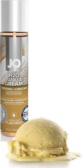 System Jo H2O Personal Lubricant Waterbased Flavored Vanilla Cream 30ml