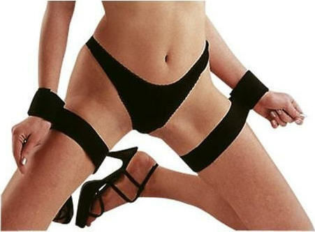 You2Toys Hand Leg Cuffs Handcuffs in Black Color