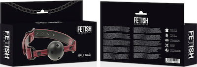 Fetish Submissive Breathable Ball Gag Knebel in Rot Farbe