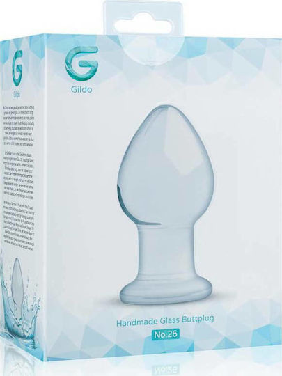 Gildo No. 26 Anal Plug Glass Transparent