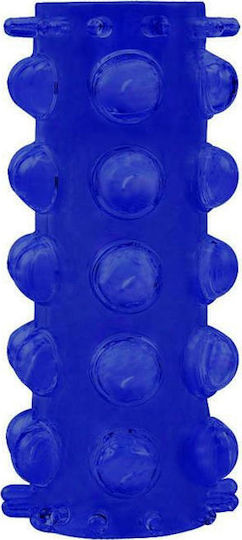 Chisa Novelties Get Lock Penis Sleeve Kits Penis Extension Blue 6.8cm