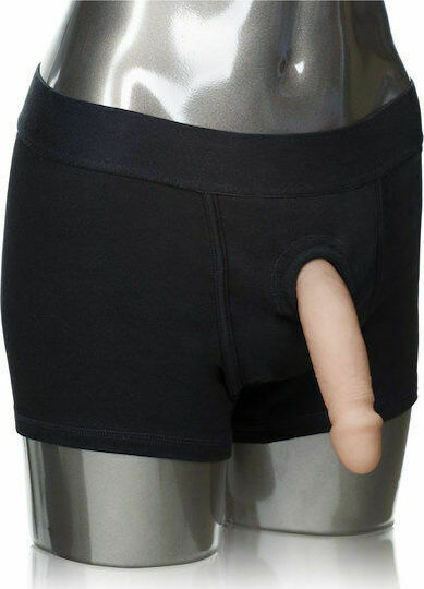 Calexotics Packer Gear Boxer Brief Harness Εσώρουχο σε Μαύρο Χρώμα