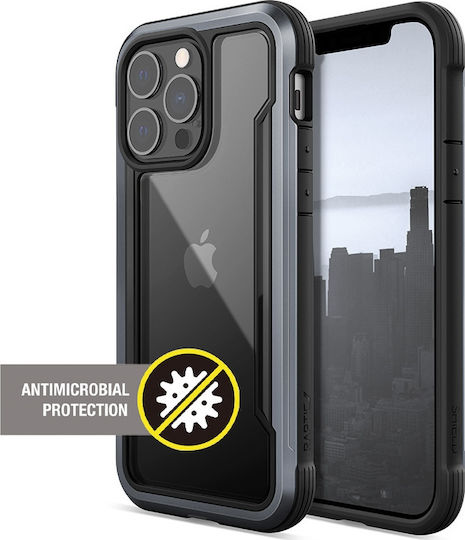 X-Doria Raptic Shield Pro Umschlag Rückseite Kunststoff Schwarz (iPhone 13 Pro)