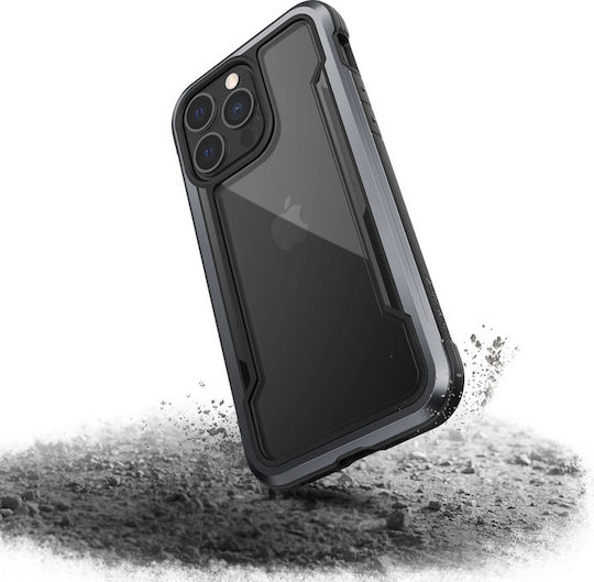 X-Doria Raptic Shield Pro Umschlag Rückseite Kunststoff Schwarz (iPhone 13 Pro)