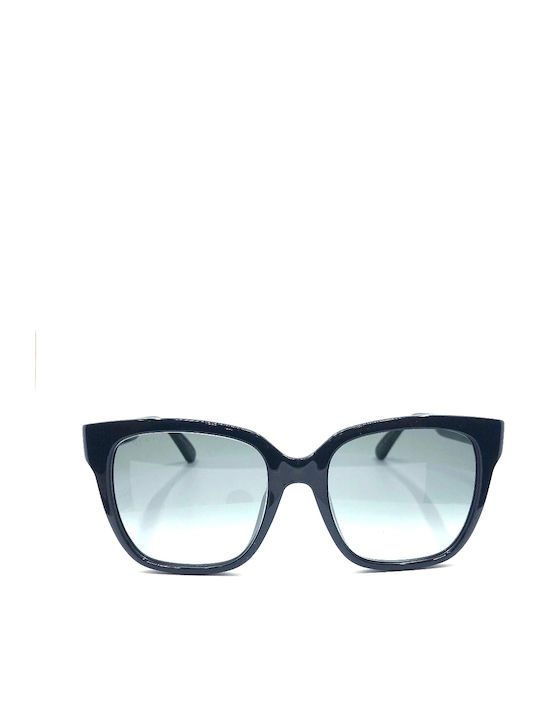 Gucci Γυναικεία Γυαλιά Ηλίου με Μαύρο Κοκκάλινο Σκελετό και Μαύρο Φακό GG0715SA 001